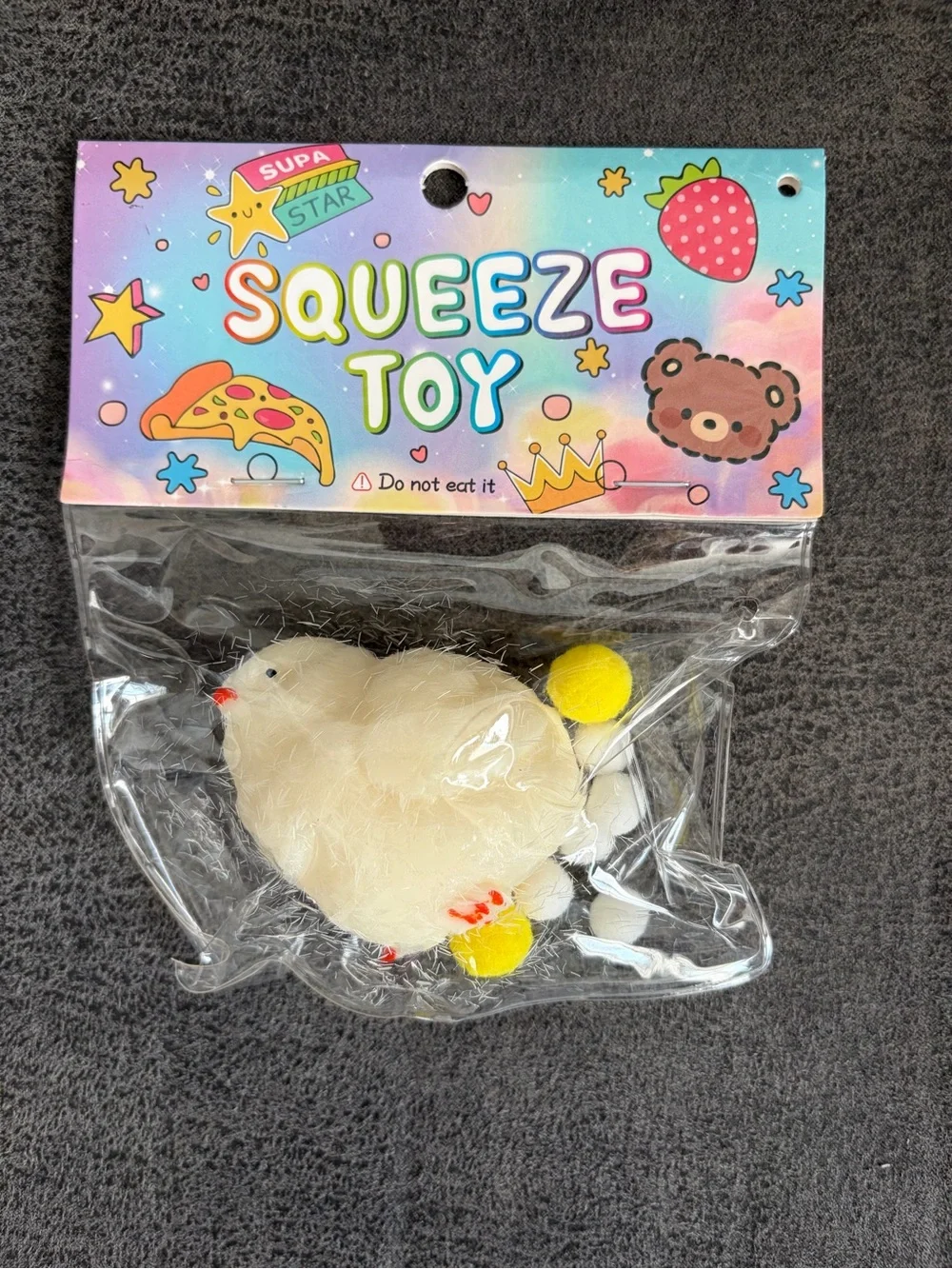 Squeeze Toy Plush Chick